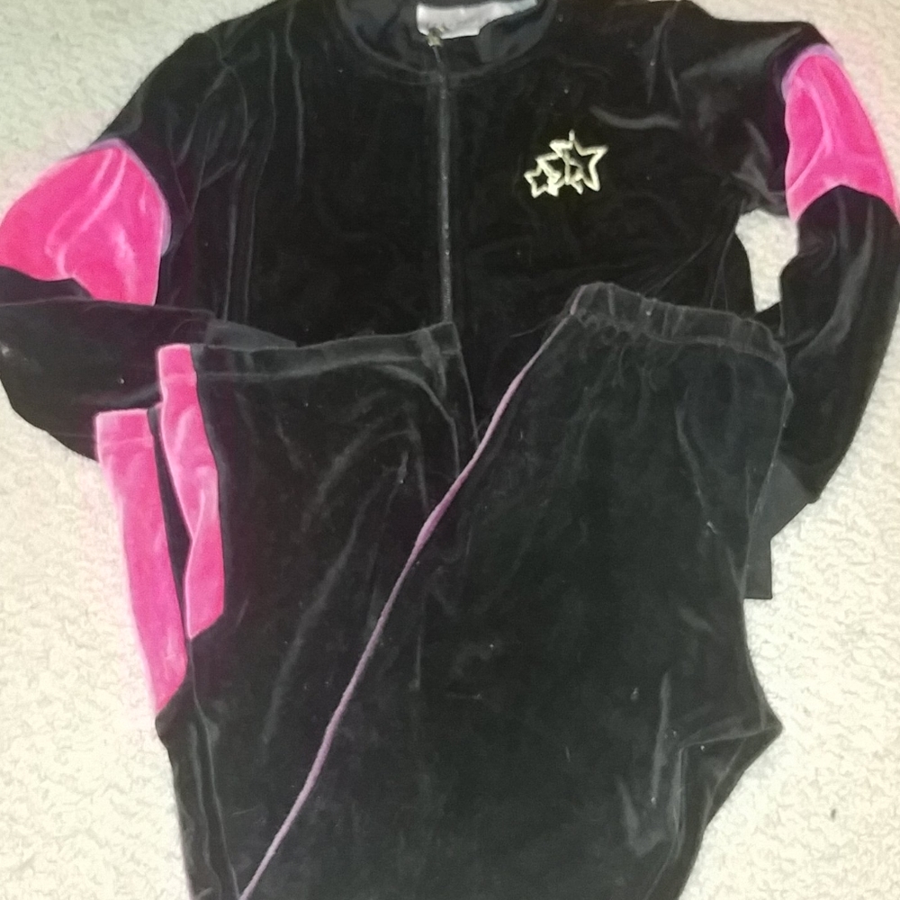 Girls Velour 2 Pc Set 4/5